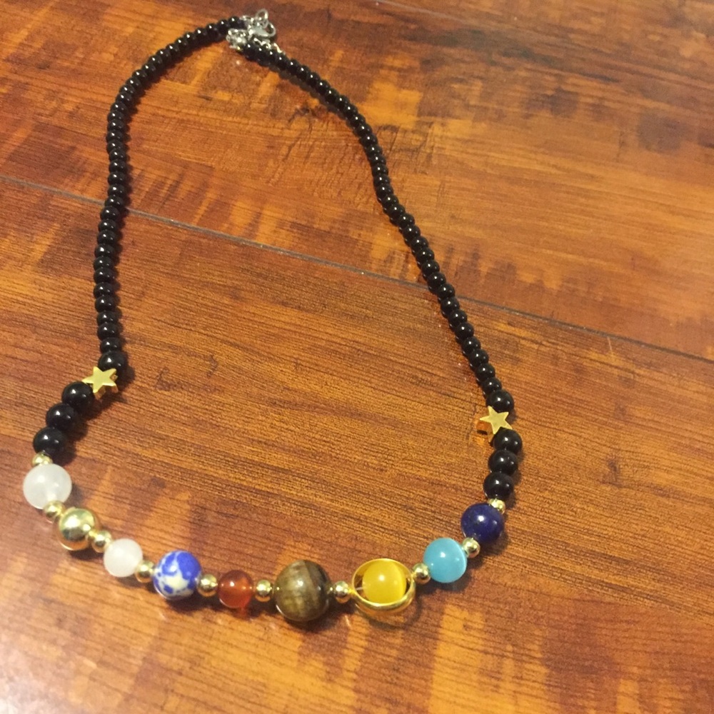 πNew list! π Planet necklace! - Picture 3 of 6